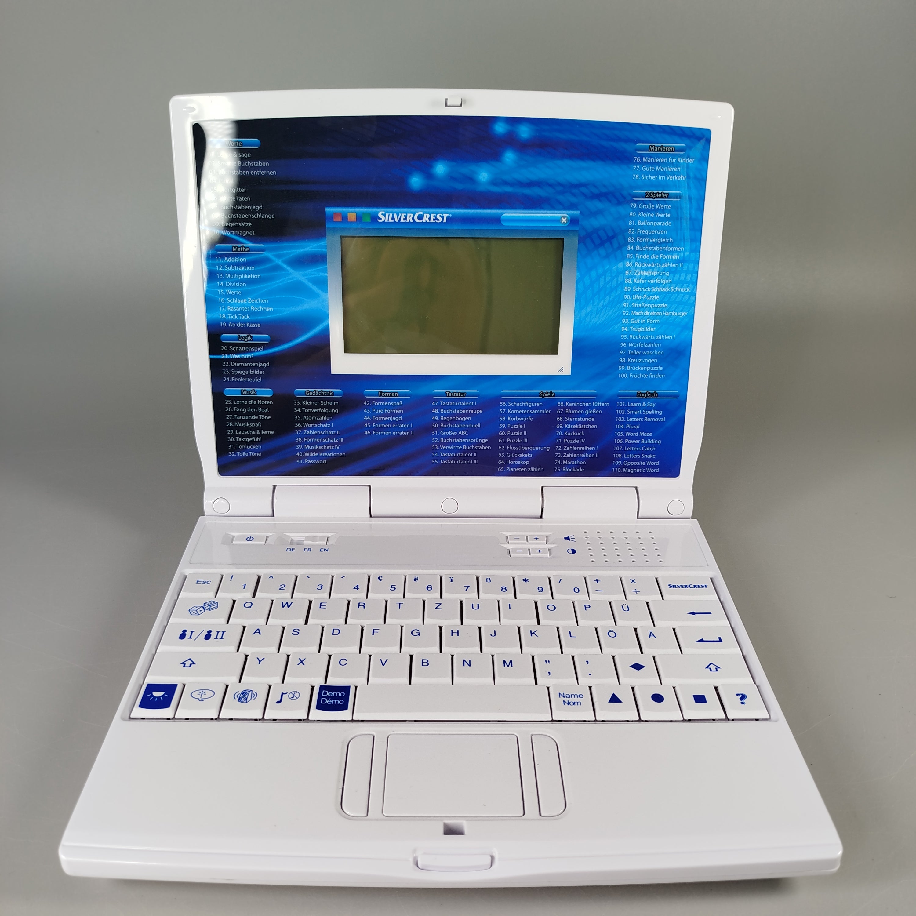 SilverCrest Lernspielzeug Laptop - Elektronisch, über 100 Aktivitäten